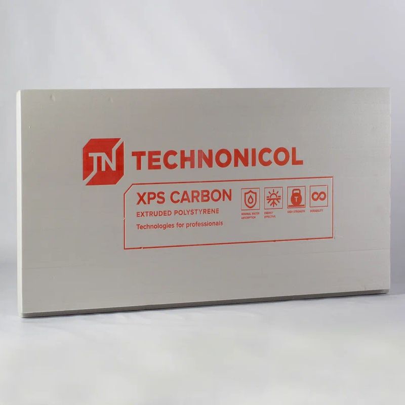 Экструдированный пенополистирол ТЕХНОНИКОЛЬ CARBON ECO (1180х580х100мм) 4 шт/уп