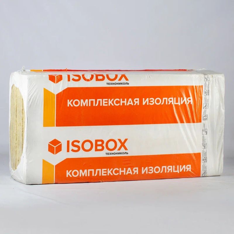 Утеплитель Isobox Вент Ультра 70 кг/м³ 35λ (1200х600х100мм) 4 шт/уп