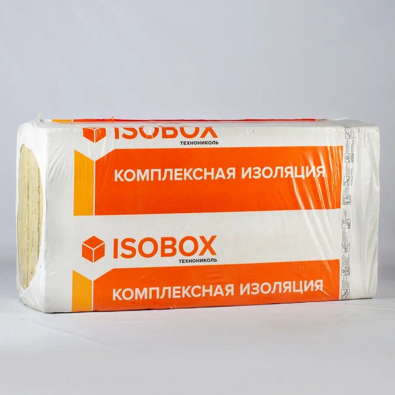 Утеплитель Isobox Вент Ультра 70 кг/м³ 35λ (1200х600х50мм) 6 шт/уп