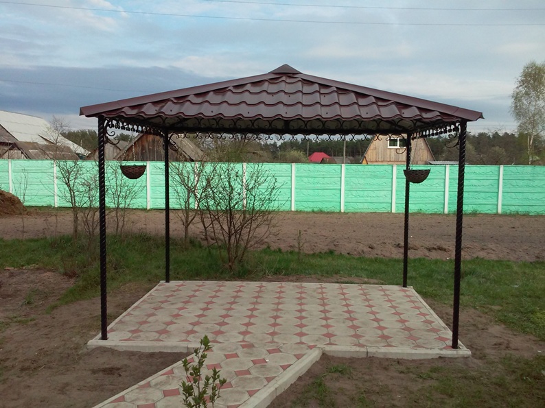Беседки с кровлей — Вид 23